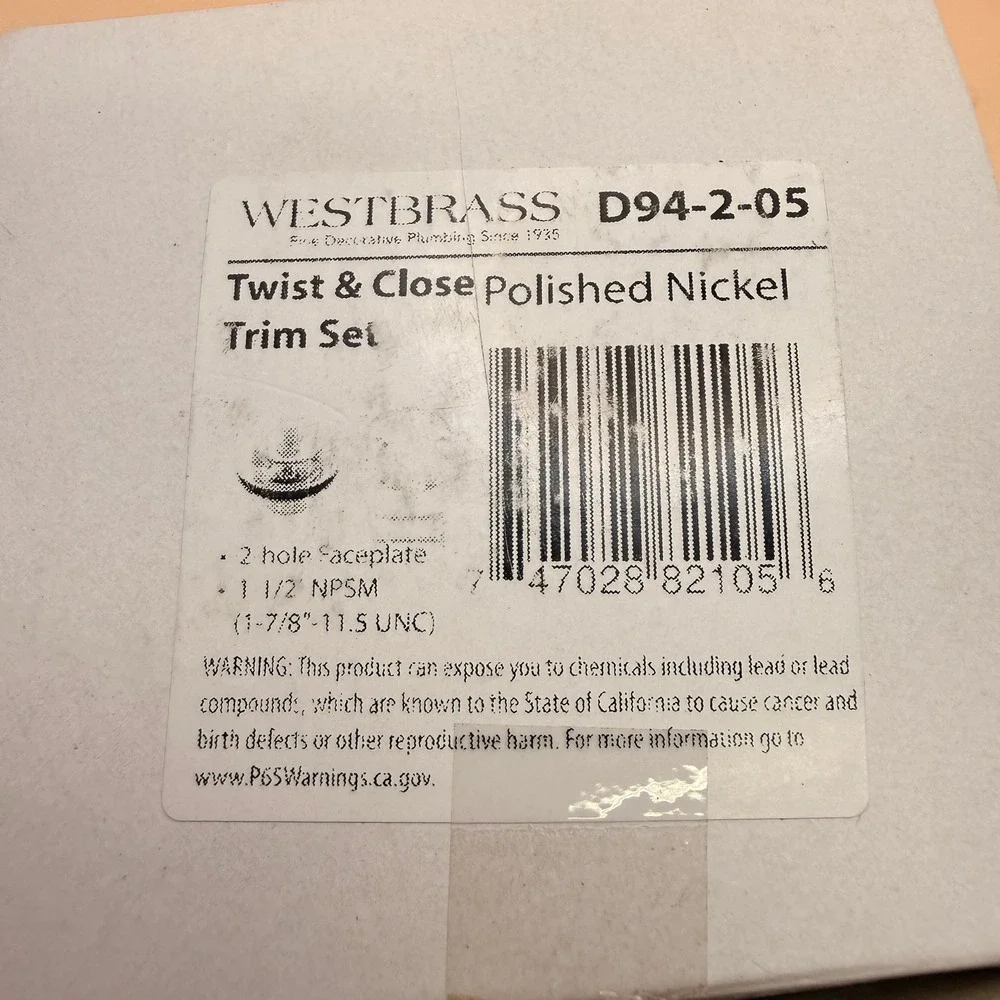 N/A westbrass d94